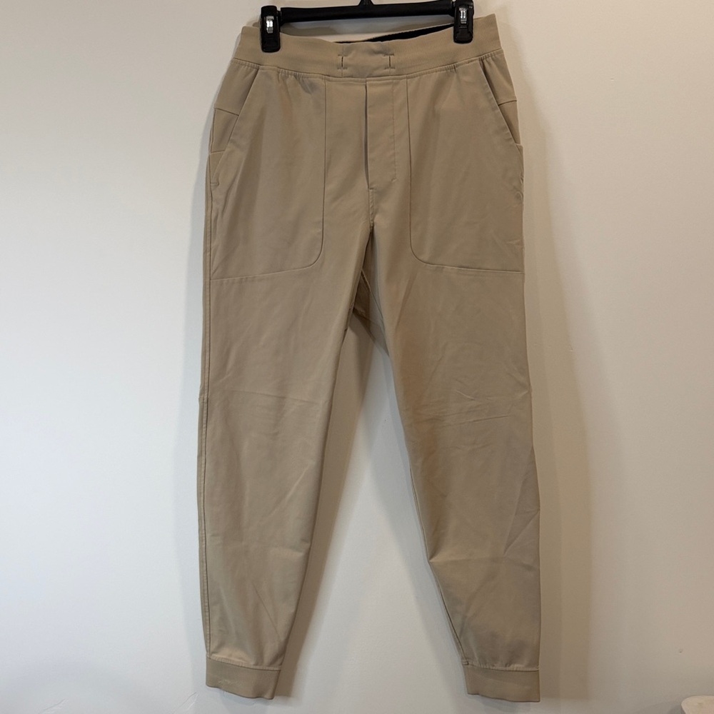 lululemon athletica Men's Khaki/Tan ABC Jogger Pants with Elastic Cuffs
